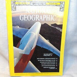 *** NATIONAL GEOGRAPHIC *** August, 1977 AIR SAFETY